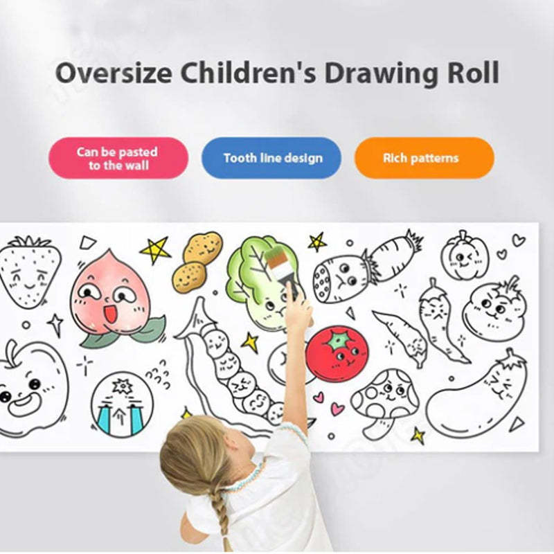 Rouleau de Dessin pour Enfants